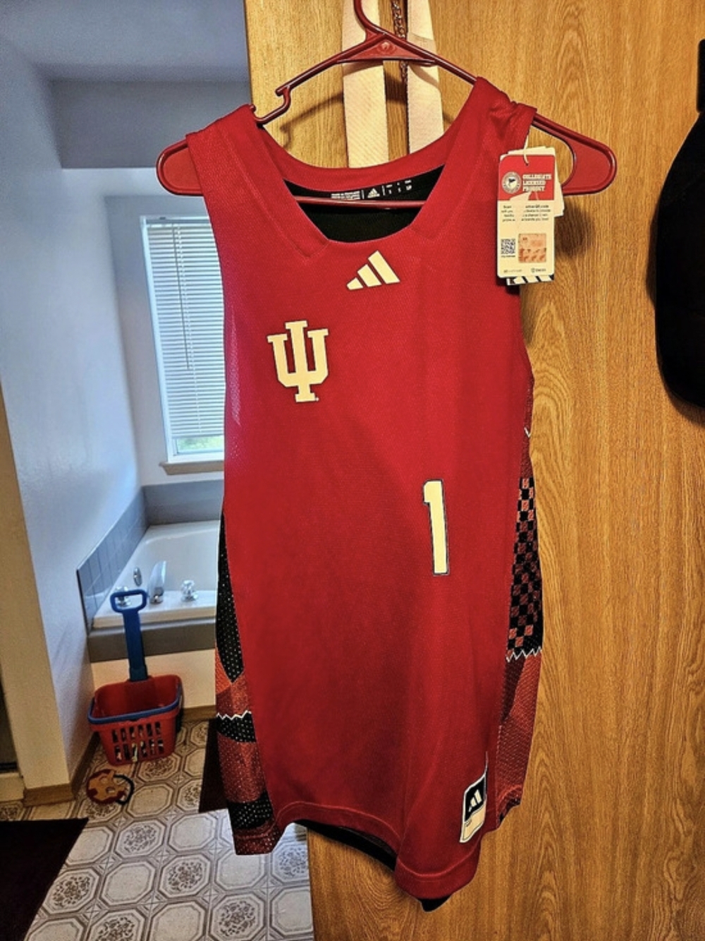 adidas Indiana Hoosiers Black History Month Basketball Jersey With Hat